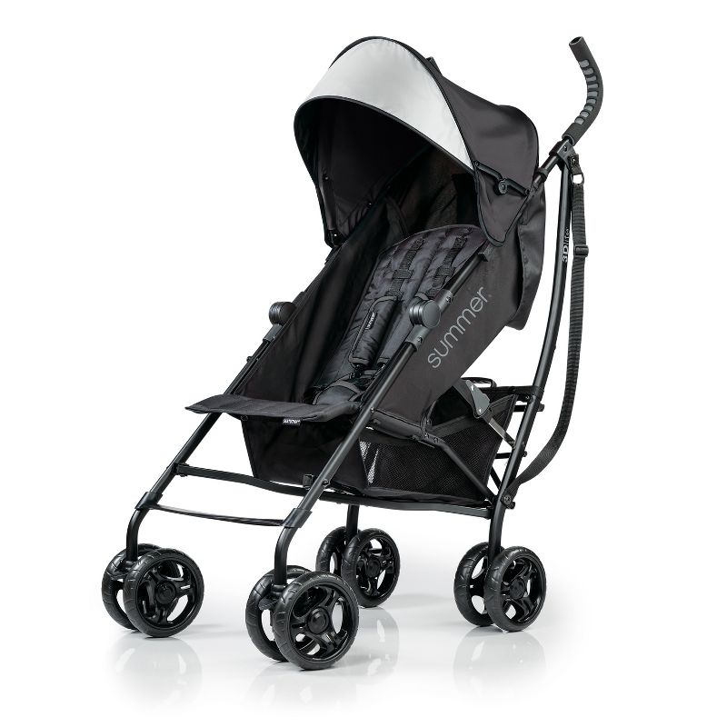 Summer Infant 3D Lite Stroller - Jet Black, 1 of 8