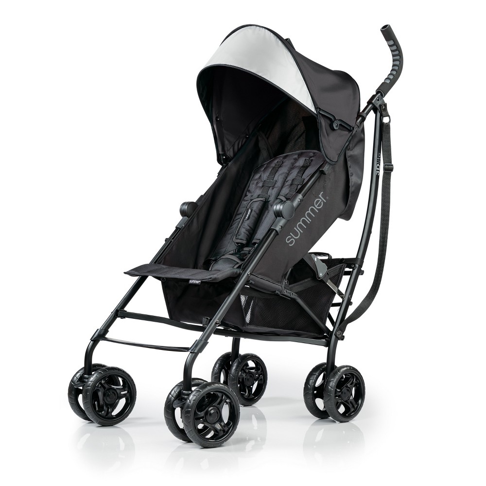 Summer Infant 3D lite Convenience Stroller - Jet Black
