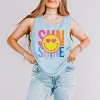 Simply Sage Market S.W.Smiley Sunshine Neon Garment Dyed Tank - 2 of 3