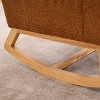 Plush Accent Rocking Chair with Footrest - 4 of 4