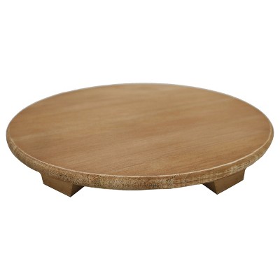 Sweet Water Decor Natural Pedestal Stand - 8x8"