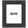 PosterPalooza | Photo Size Traditional Black Picture Frame - UV Acrylic, Foam Board Backing, Hanging Hardware - 2 of 4