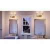 Urban Ambiance Luxury Traditional Bath Light 7.625''H x 13.875''W,  Satin Gold Finish,  Esperance Collection, UHP4146 - 2 of 4