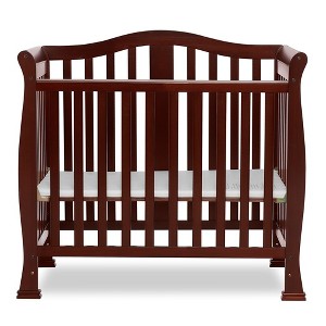 Dream On Me JPMA Certified Naples 4-in-1 Convertible Mini Crib in Espresso - 1 of 4