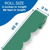 Carson Dellosa Education 65' Jade Green Rolled Scalloped Bulletin Board Borders (1 roll) - 2 of 4