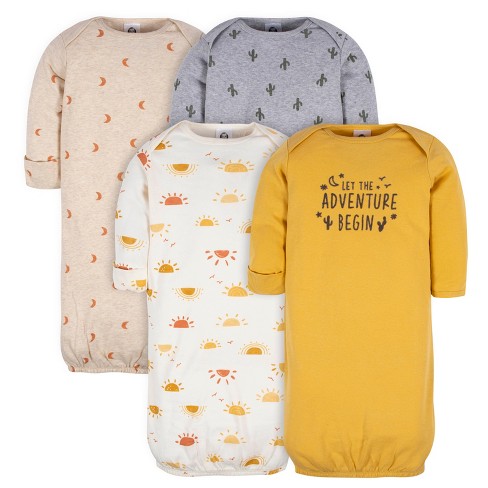 Gerber Baby Long Sleeve Sleep 'n Plays - Southwest - 6-9 Months - 4-pack :  Target