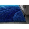 LunaLulinlk "3D Shaggy" Modern Decorative Shag Rug Hand Tufted Area Rug - 4 of 4