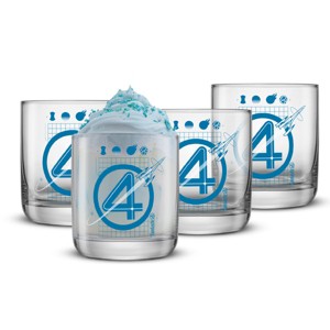 Fantastic Four Short Glass, 10oz set of 4 - 1 of 4