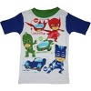 PJ Masks Toddler Boys' 4-Piece Cotton Pajama Sets, Size 2T - 2 of 4