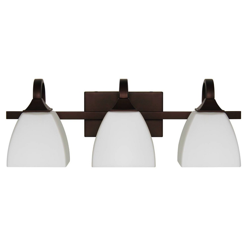 Starling Three Light Vanity Bronze - Sunset Lighting