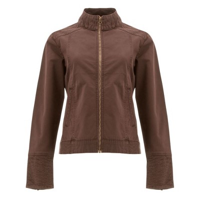 target brown leather jacket