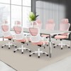 NicBex Adjustable Office Chair Modern Ergonomic Computer Chair with Casters, Reversible Armrests and Lumbar Support for Office, Study, Bedroom - 2 of 4
