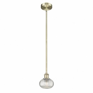 Ithaca - 1 Light Stem Hung Mini Pendant In Industrial Style-6.5 Inches Tall and 6 Inches Wide - 1 of 1