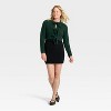 Women's Long Sleeve Bow Cardigan Sweater - A New Day™ - 3 of 3