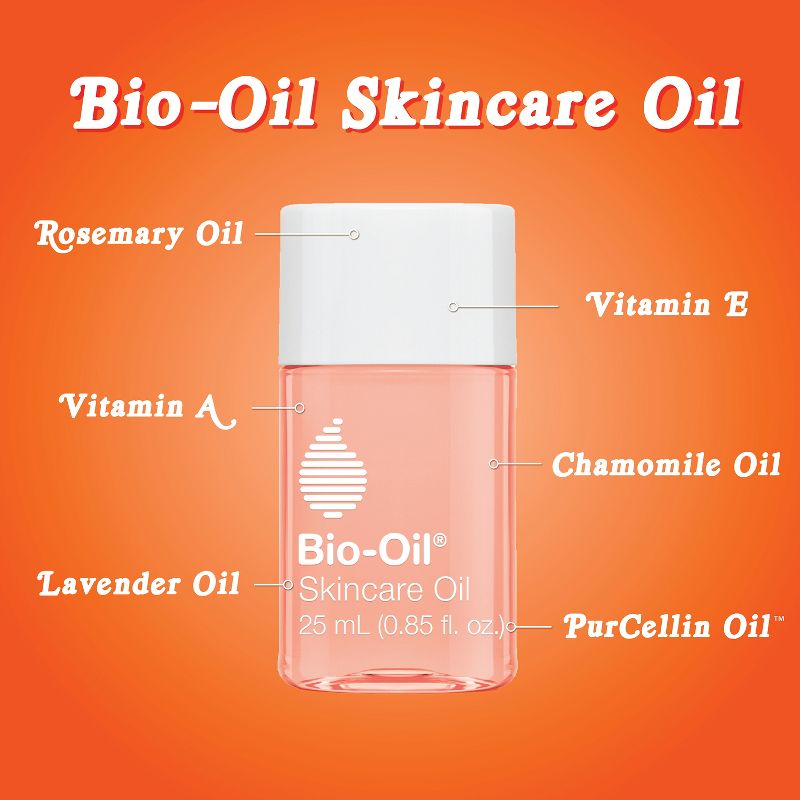 Bio-Oil Skincare Oil for Scars and Stretchmarks, Serum Hydrates Skin and Reduce Appearance of Scars, 5 of 17