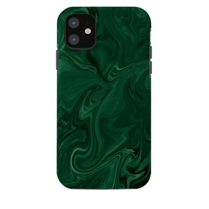 Sheila Wenzel Ganny Emerald Green Abstract Tough iPhone 11 Case - Society6 - 1 of 1