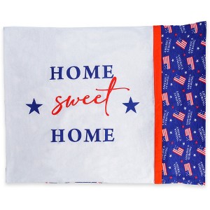 Pavilion Gift Company - Home Sweet Home - 20" x 26" Pillowcase - Throw Pillow Covers - 1 of 4