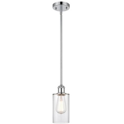 Clymer - 1 Light Mini Pendant In Art Deco Style-10 Inches Tall and 3.88 Inches Wide