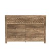 Galano Lavish 6 Drawer Dresser (31.7 in. H x 45.4 in. W x 16.1 in. D) in Dusty Gray Oak, Knotty Oak - 2 of 4