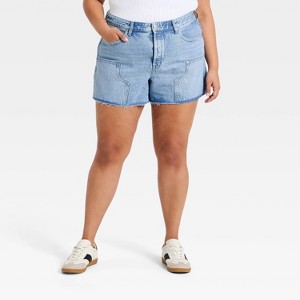 Women's 90's Baggy Painter Jeans Shorts - Universal Thread™ Medium