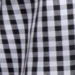 black white gingham