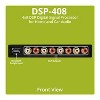 Dayton Audio® DSP-408 4x8 DSP Digital Signal Processor for Home and Car Audio in Black - 2 of 4