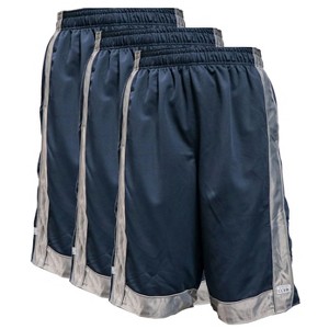 3 Pack Pro Club Men's Heavyweight Mesh Basketball Shorts - 1 of 4