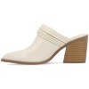 Journee Collection Womens Jinny Slip On Block Heel Mule Pump - 2 of 4