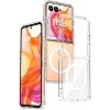 Nakedcellphone Combo for Motorola RAZR ULTRA 2025 Flip Phone - Clear Slim Case and Belt Clip Holster Holder - Compatible with MagSafe - 4 of 4