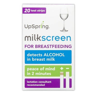 UpSpring Milkscreen Breastfeeding for Alcohol Test Strips - 20ct