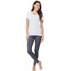 32 Degrees Women's Lightweight Cool Fitted T-Shirt for Lounging, Gym, Yoga - 2 of 4
