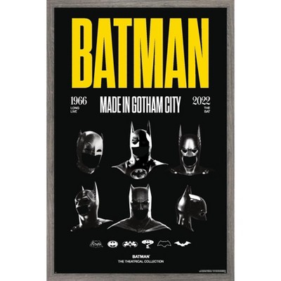 Trends International DC Comics Batman: 85th Anniversary - Made In Gotham Framed Wall Poster Prints