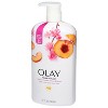 Olay Fresh Outlast 24HR Fresh Vibes Notes of Peach & Cherry Blossom Body Wash 27 fl oz - 3 of 4