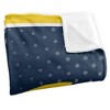 University Of Toledo Logo Dots Silky 50x60 Blanket, 1 Sided - 3 of 4
