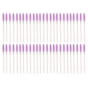 Unique Bargains Lightweight Eyebrow Brushes 50 Pcs - 1 of 4