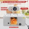 3-Pan 21QT Commercial Food Warmer, 7 QT/Pan Stainless Steel Bain Marie Steam Table Countertop Soup Station with Temper Control Drainage Faucet & Lid - 4 of 4