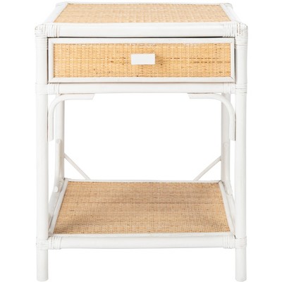 Roya 1 Drawer 1 Shelf Nightstand  - Safavieh