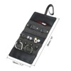 Unique Bargains PU Leather Portable Travel Jewelry Organizer Roll Bag 1 Pc - 2 of 3