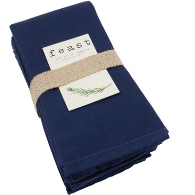 Kaf Home Chateau Easy-care Cloth Dinner Napkins - Set Of 12 Oversized (20 X  20 Inches) : Target