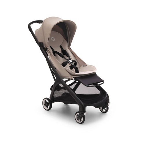  Bugaboo Fox 5 All-Terrain Stroller, 2-in-1 Baby Stroller with  Full Suspension, Easy Fold, Spacious Bassinet, Extendable Toddler Seat,  One-Handed Maneuverability (Midnight Black) : Baby