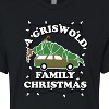 Women's Warner Bros. Griswold Family Christmas Tree Cropped Graphic T-Shirt - Black - 2 X-Large - 2 of 4