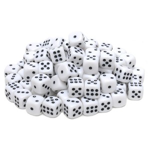 WE Games Dice with Rounded Corners - 100 Pack - 1 of 3