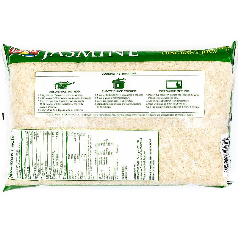 Iberia Extra Long Grain Jasmine Rice - 5lbs, 2 of 3