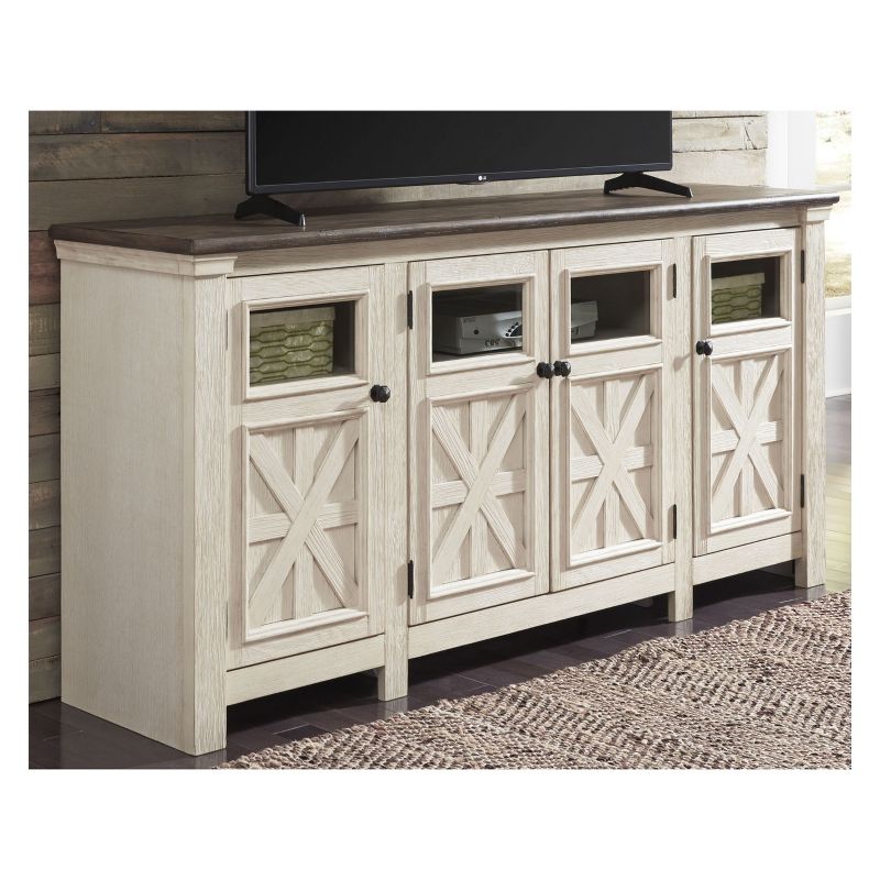 Bolanburg Extra Large TV Stand for TVs up to 74&#34; Off White - Signature Design by Ashley, 2 of 9