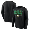 NCAA Oregon Ducks Men's Long Sleeve Black T-Shirt - 3 of 3