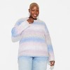 Women's Crewneck Oversized Boucle Pullover Holiday Sweater - Wild Fable™ - 2 of 3