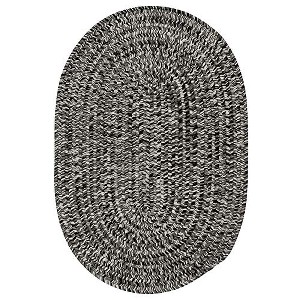 Colonial Mills Laffite Tweed Rug - Black 5x8 - 1 of 3