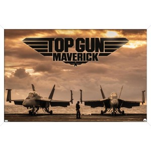 Trends International Top Gun: Maverick - Deck Framed Wall Poster Prints - 1 of 4