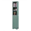 NicBex Freestanding Floor Tall Bathroom Storage Cabinet with Drawer & Adjustable Shelf, Multi-Use for Bathroom or Living Room - 2 of 4
