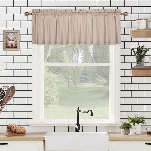 Kitchen deals valance curtains